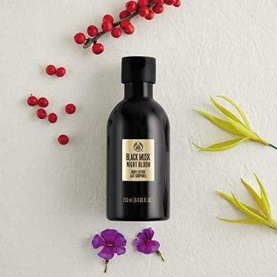 Picture of The Body Shop Black Musk Night Bloom Body Lotion 250ml (Made in UK)