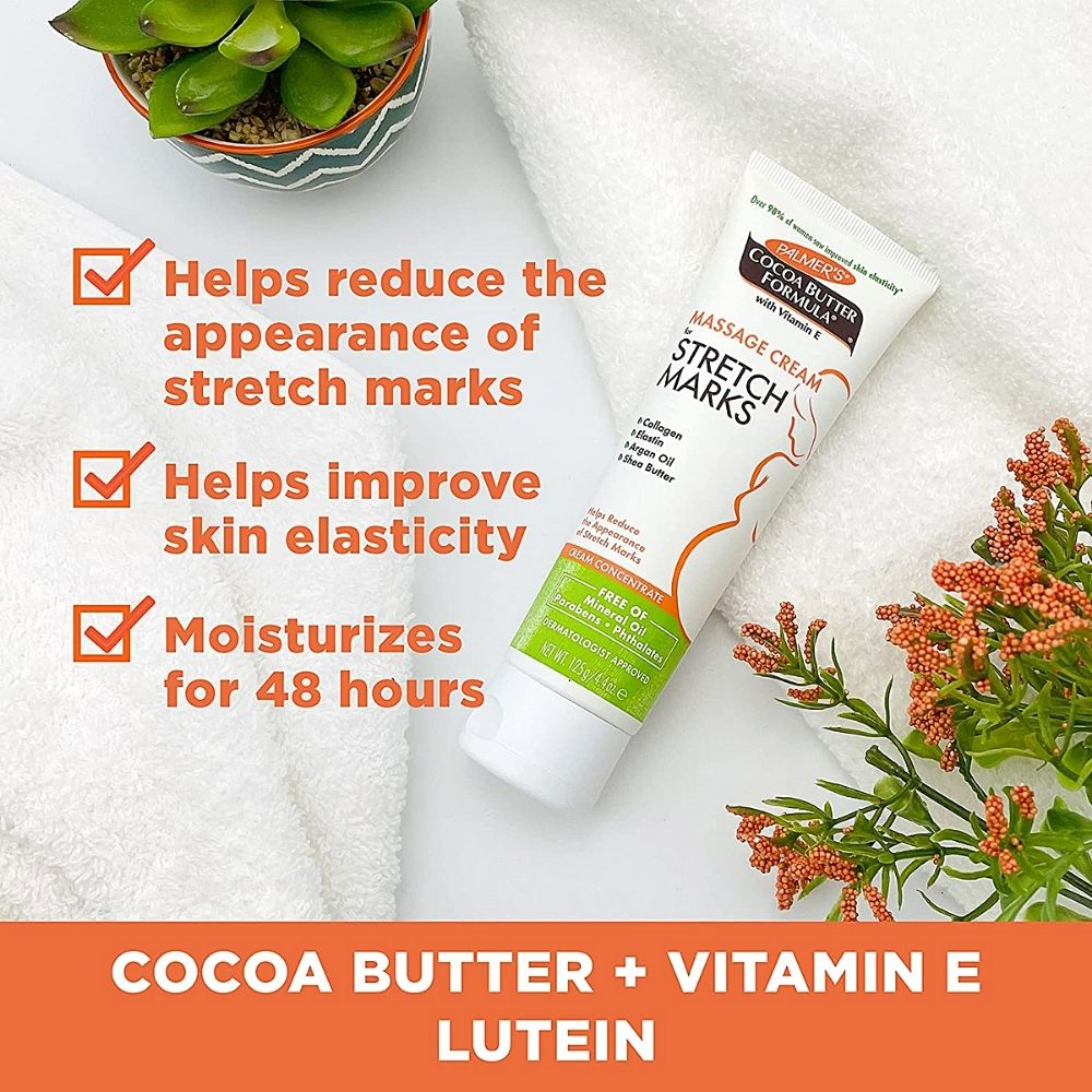 Picture of Palmer's Cocoa Butter Massage Cream For Stretch Marks 125g