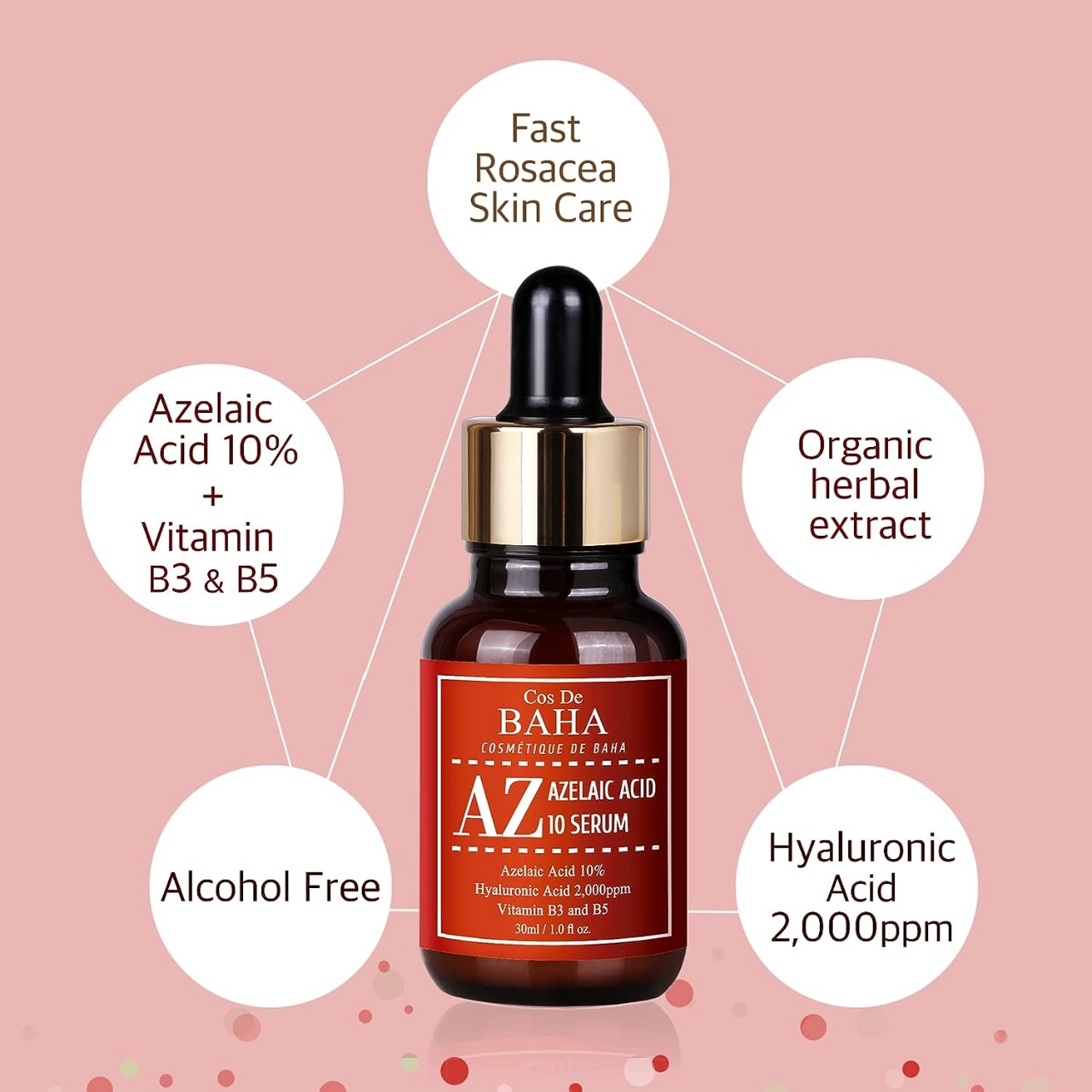 Picture of Cos De BAHA AZ Azelaic Acid 10% Facial Serum 30ml