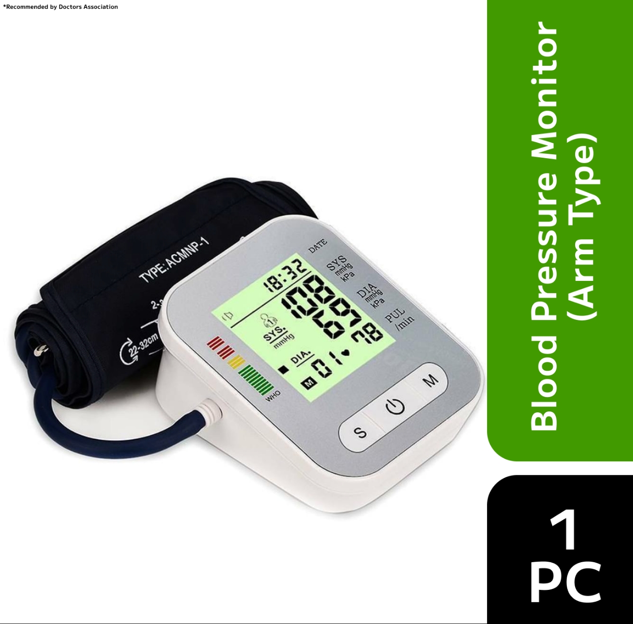 Picture of Digital Electronic Blood Pressure Monitor RAK289 BP Machine