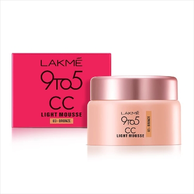 Picture of Lakme 9 to 5 CC Light Mousse Bronze 25gm