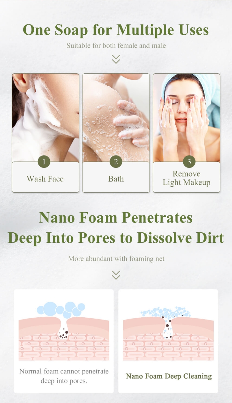 Picture of Breylee Acne Clearing Soap Bar 80g