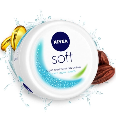 Picture of NIVEA Soft Light Moisturising Cream 100ml For Face Body Hands