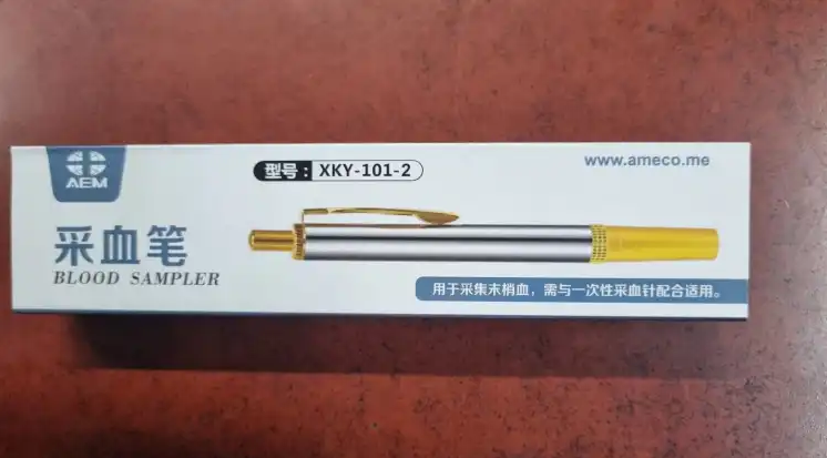 Picture of Hijama Pen 1 Head Stainless Steel Blood Sampler For Hijama Cupping Set (Blood Lancet Not Included)