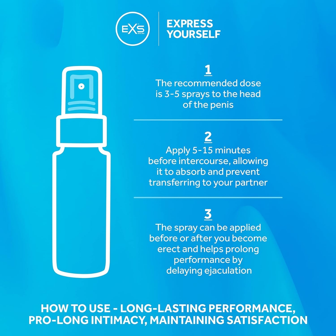 Picture of Durex Extra Thin Condom 10s Pack & EXS Spray Plus 50ml | Wedding & Honeymoon Combo Pack