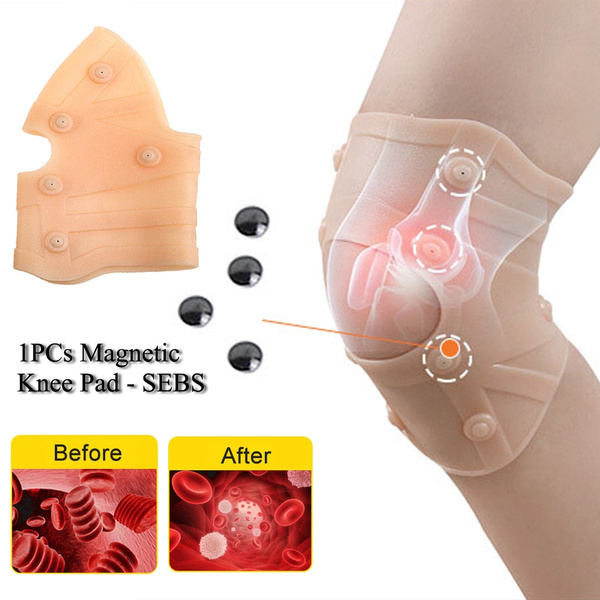 Picture of 1pcs Magnet Knee Pad Brace Therapy Support Massager For Men & Women