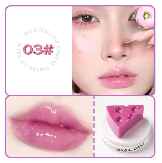 Picture of Magic Casa Triangle Cheese Tainted Lip Balm 8g | Shades 1-3 Available