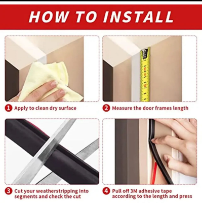 Buy Window sealing strip, Weather Stripping Door Seal, Window And Door Seal Strip online at Best Prices in Bangladesh