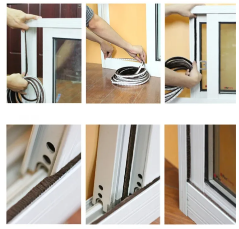 Buy Door Bottom sealing Strip, window Sealing Strip, Soundproofing Windproof Stronger Stickiness door sealing tape Window Sound Insulation Strip at Best Prices in Bangladesh