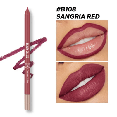Buy 1pcs Beauty Glazed Lively Waterproof & Long Lasting Lip Liner - 10 Shades Available at Best Price In Bangladesh