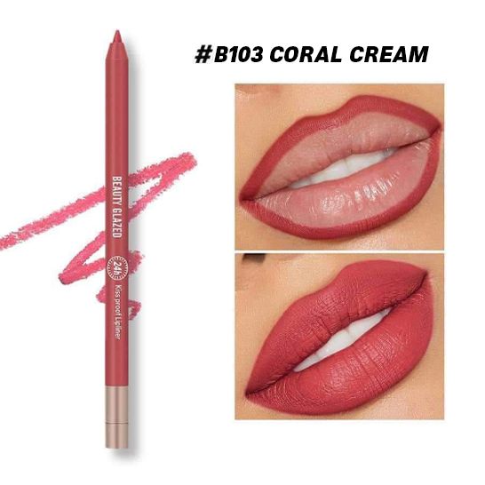 Buy 1pcs Beauty Glazed Lively Waterproof & Long Lasting Lip Liner - 10 Shades Available at Best Price In Bangladesh
