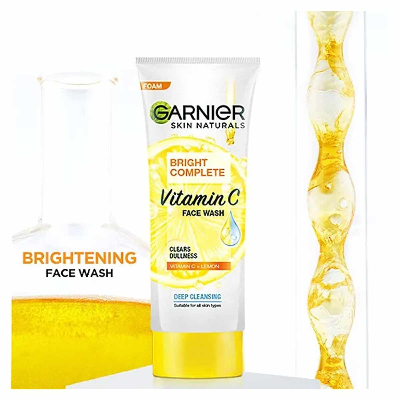 Buy Garnier Bright Complete Vitamin C Face Wash 100ml at Best Price In Bangladesh