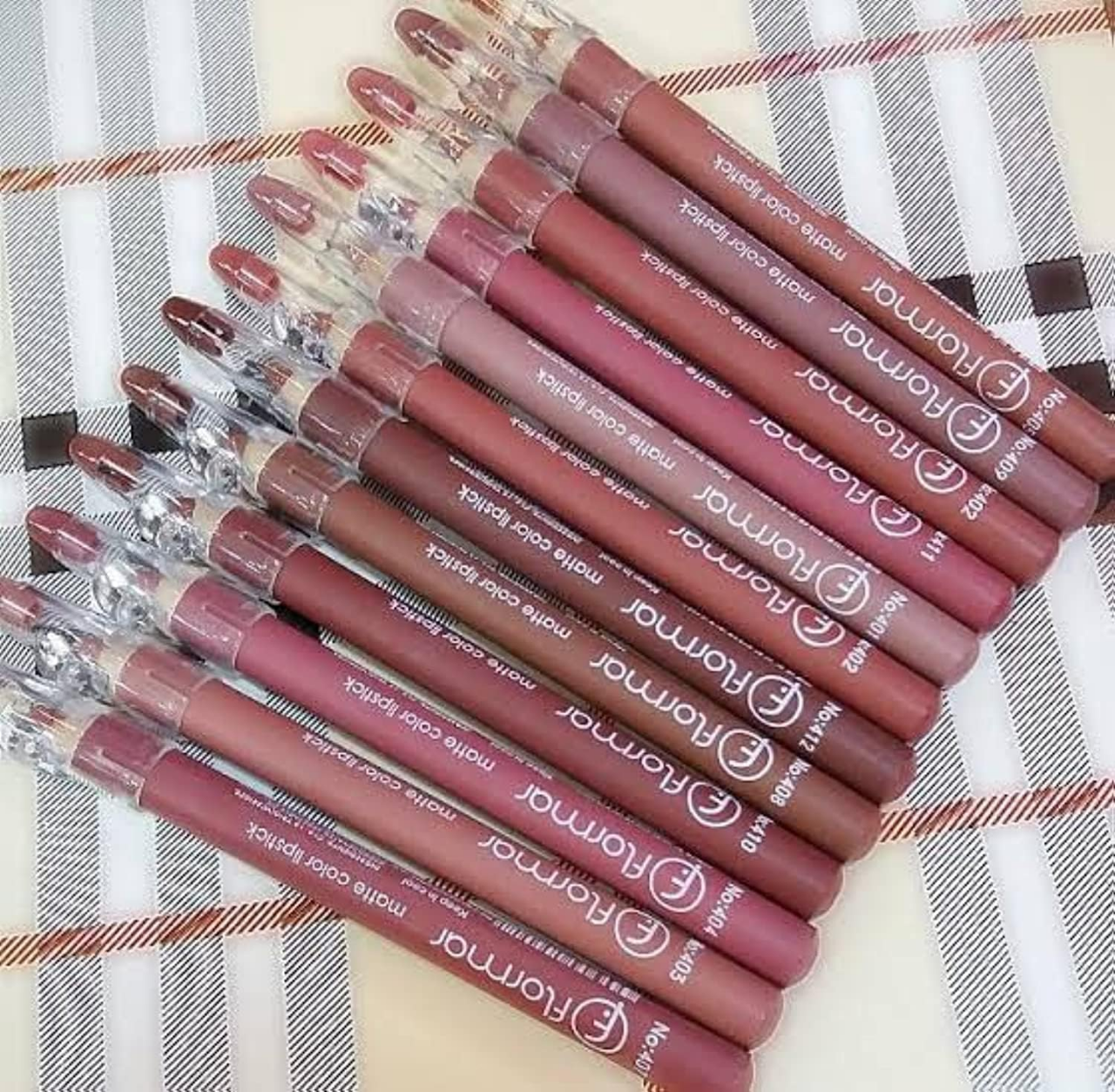 Buy Flormar Rouge 12 Colors Wood Lip Pencil Set with Banners Cap 12pcs/ 6pcs at Best Price In Bangladesh