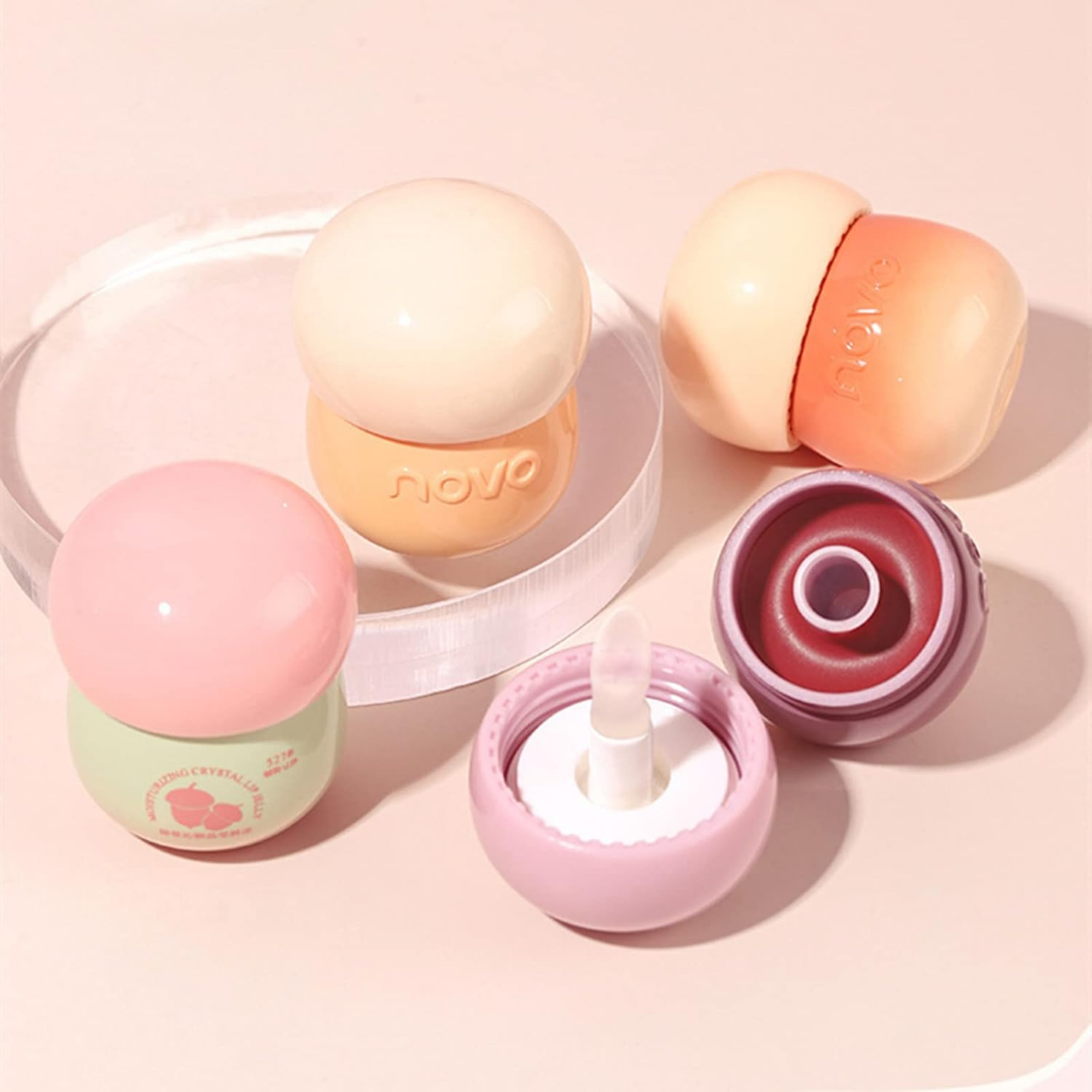 Buy Novo Moisturizing Crystal Lip Jelly 6g | Milk Jar Lip Glass Mirror Moisturizing Lip Gloss at Best Price In Bangladesh