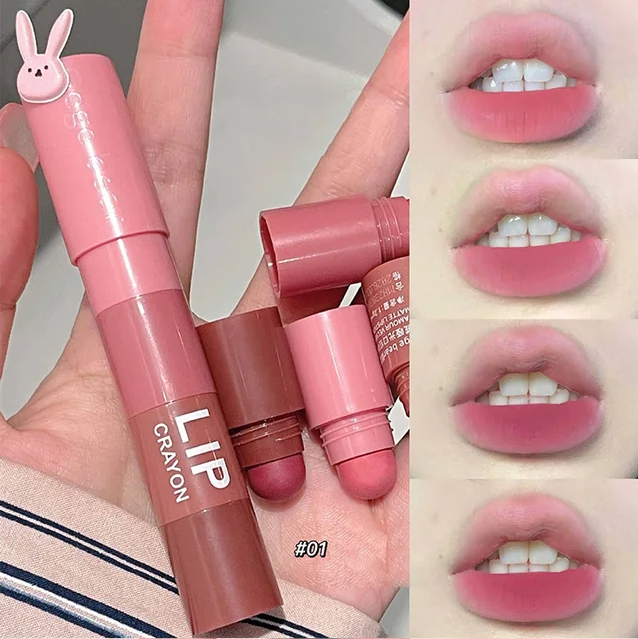 Buy Gege Bear 4 in 1 Crayon Velvet Smooth Matte Lipstick at Best Price In Bangladesh
