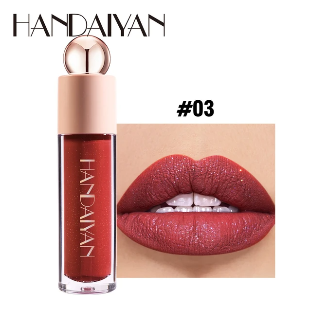 Buy HANDAIYAN 8 Colors Shimmer Matte Lipstick Glitter Lip Stick Lip Gloss 6ml x1pcs at Best Price In Bangladesh