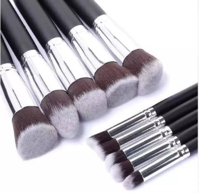 Buy Kabuki Makeup Brush Set 10pcs Multicolor Multi-size at Best Price In Bangladesh