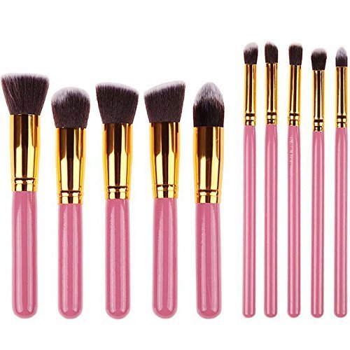 Buy Kabuki Makeup Brush Set 10pcs Multicolor Multi-size at Best Price In Bangladesh