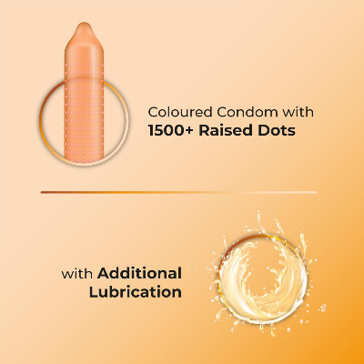 Buy Skore Condom for Men Irish Coffee Dessert Edition Premium Flavored 1500+ Dotted Condoms 10pcs Pack | India at Best Price In Bangladesh