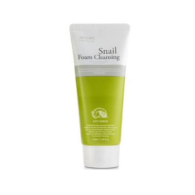 Buy 3W Clinic Snail Cleansing Foam Facewash 100ml | Korea at Best Price In Bangladesh