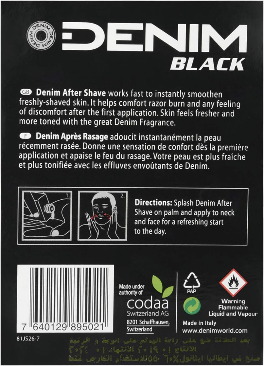 Buy Denim Aftershave Black Edition 100ml for Men at Best Price In Bangladesh