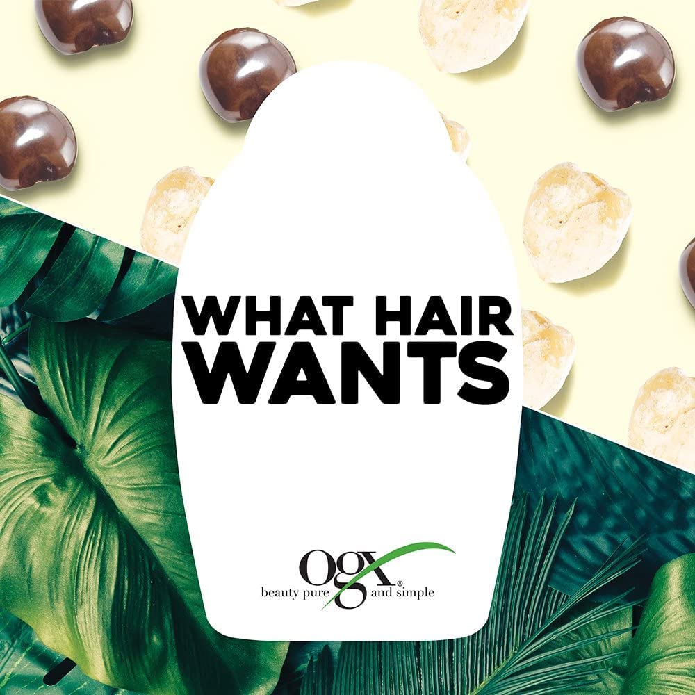 Picture of OGX Hydrate Plus Defrizz Kukui Oil Shampoo 385ml | USA