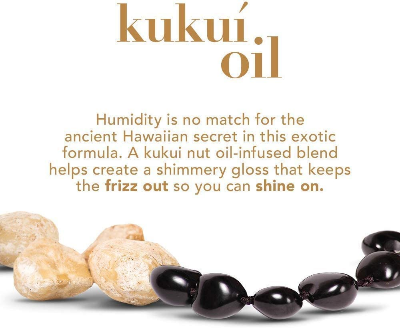 Picture of OGX Hydrate Plus Defrizz Kukui Oil Shampoo 385ml | USA