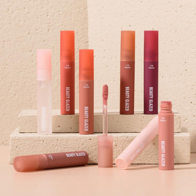 Buy Beauty Glazed 8pcs Lips Makeup Set Lipstick Long Lasting Moisture Lip Gloss Waterproof at Best Price In Bangladesh
