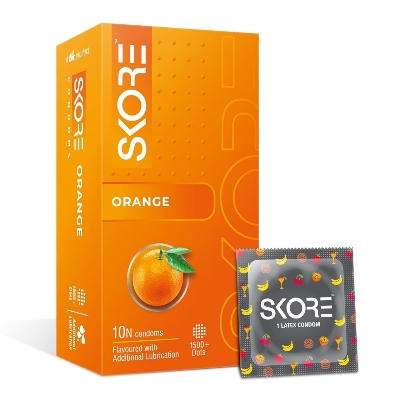 Picture of Skore 5 Fruits Flavor Combo Pack | 5x10=50pcs Condom for Men | India