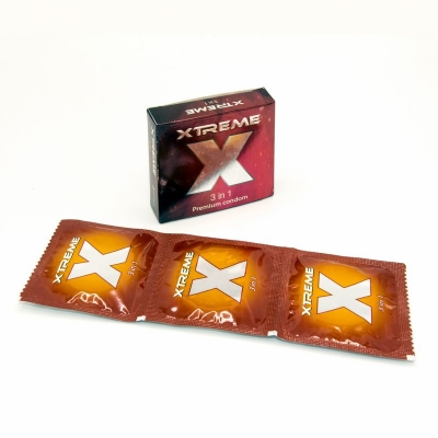 Picture of Valentine Special Love Combo Pack - Xtreme 3in1 Condom & J&J KY Personal Lubricant (9pcs Condom+50g Lubricant) - Condom