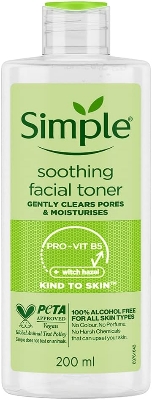 Picture of Simple Facial Toner - Simple Kind To Skin Soothing Facial Toner 200ml