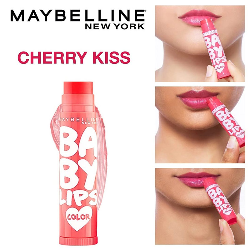 Picture of Maybelline Baby Lips Color Lip Balm Cherry Kiss 4gm SPF11