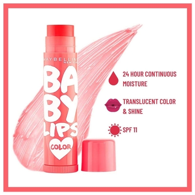 Picture of Maybelline Baby Lips Color Lip Balm Cherry Kiss 4gm SPF11