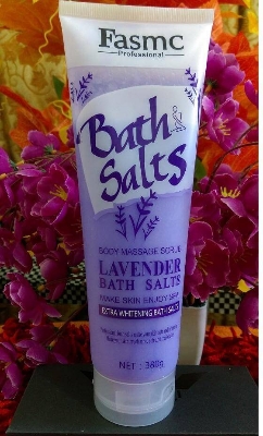 Picture of FASMC Bath Salts Body Massage Scrub - Lavender - 380gm