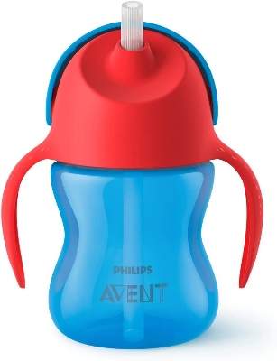 Picture of Philips Avent Mumpot Bendy Straw Cups 200ml 9m+ Multiple Color Available (Made In Indonesia)
