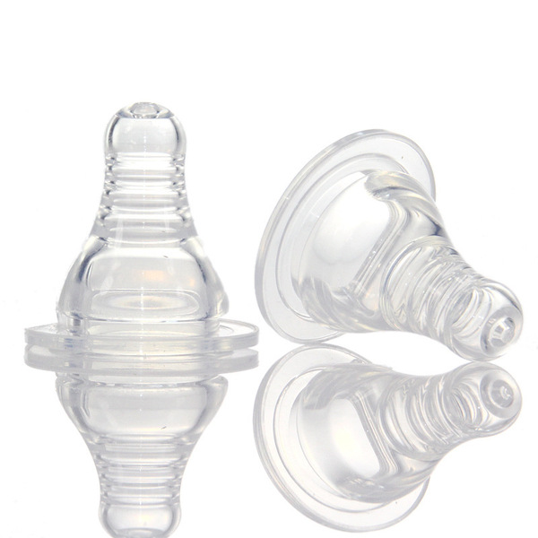 Picture of Apple Bear Silicone Pacifier Standard CrossHole Pacifier Size S 0-3 Months 2pcs