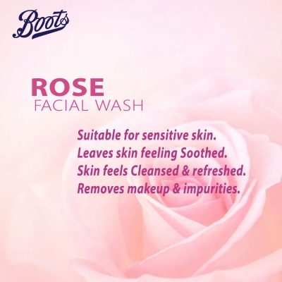 Picture of Boots Rose Facial Wash 150ml (International)
