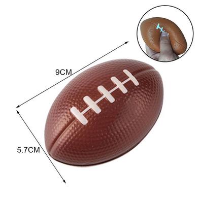 Picture of 2pcs Rugby Ball Squishy Stress Relief Ball
