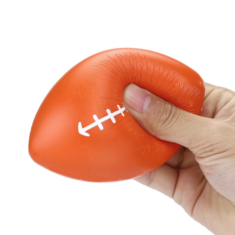 Picture of 2pcs Rugby Ball Squishy Stress Relief Ball
