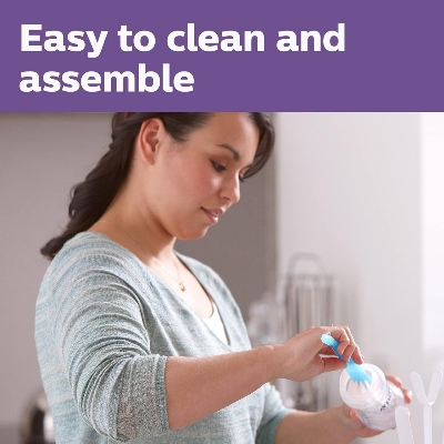 Picture of Philips Avent Feeder Natural Response Baby Bottle 3m+ 330ml Plastic Bottle