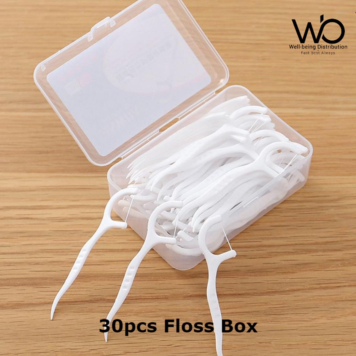 Picture of Zhuyusheng White Dental Floss / Toothpick 30pcs (Made in China)
