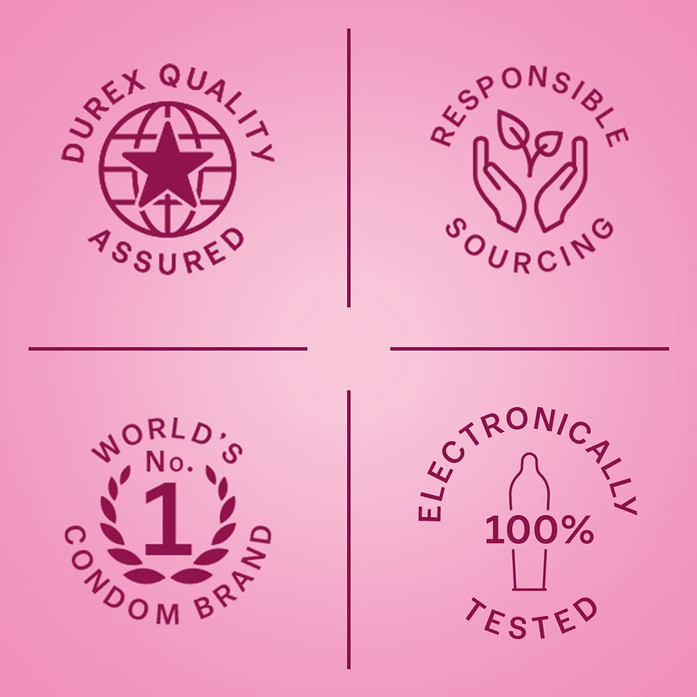 Picture of Durex Condom & Lubricant Combo - Durex Extra Thin Bubblegum Condom 10pcs & Durex KY Jelly Personal Lubricant 50gm