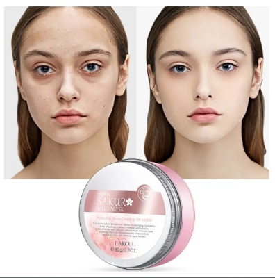 Picture of Laikou Japan Sakura Mud Mask Cream 80g