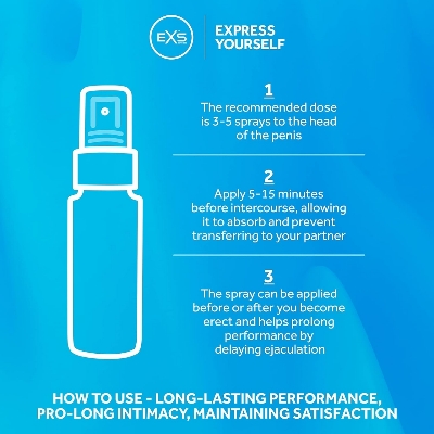 Picture of Durex Air Ultra Thin Condom 10pcs & EXS Spray Plus 50ml | Wedding & Honeymoon Combo Pack | Condom & Lubricant Combo