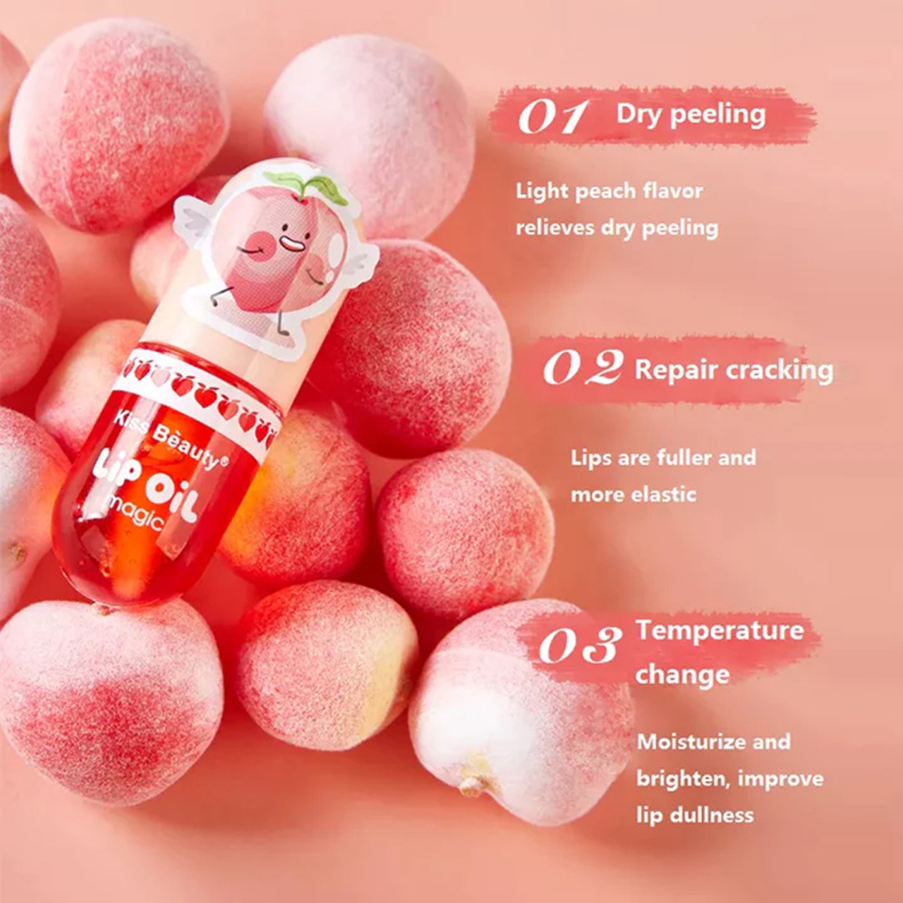 Picture of Kiss Beauty Magic Lip Oil 1pcs 3ml