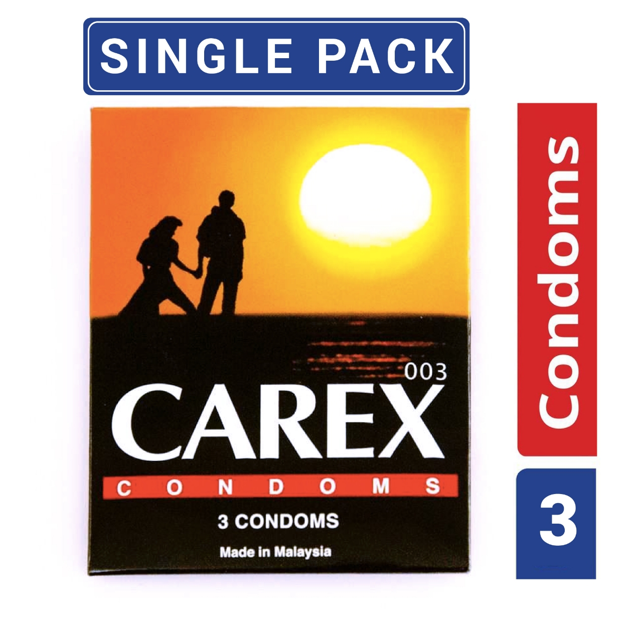 Picture of Carex Classic Condom Single 3pcs Pack | Malaysia