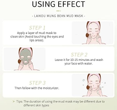 Picture of Laikou Mung Bean Mud Mask 5g x 6 Pack