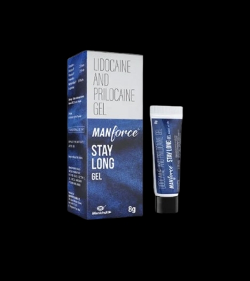 Picture of Manforce Stay Long Gel 8g & Xotic 342 Dots Chocolate Flavor Condom 3pcs | Manforce Condom & Lube Combo | Wedding & Honeymoon Combo