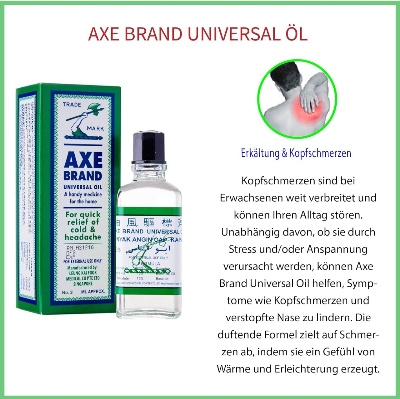 Picture of AxeBrand Universal Medicated Oil 14ml (Made in Singapore)