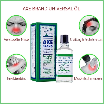 Picture of AxeBrand Universal Medicated Oil 14ml (Made in Singapore)